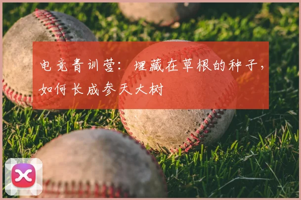 电竞青训营:埋藏在草根的种子,如何长成参天大树
